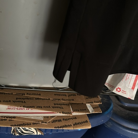 Villager A Liz Claiborne Company Black Light Jacket Cover Up Button Cardigan M - Picture 8 of 16